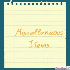 Misc Items